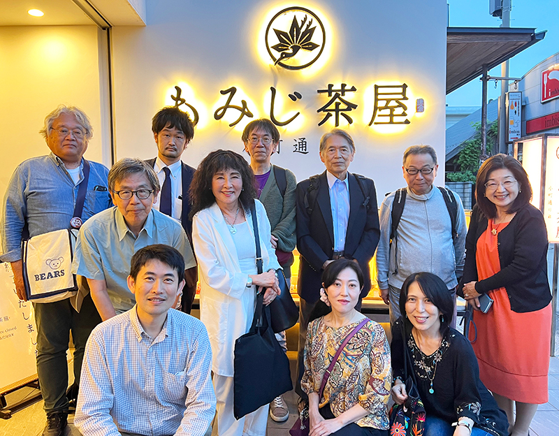 鎌倉市川喜多映画記念館での上映後（2024年5月18日）