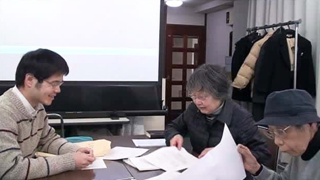 友田義行さん、中村紀子さん、吉田栄子さん
